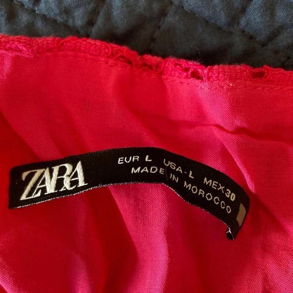 Zara womens pink